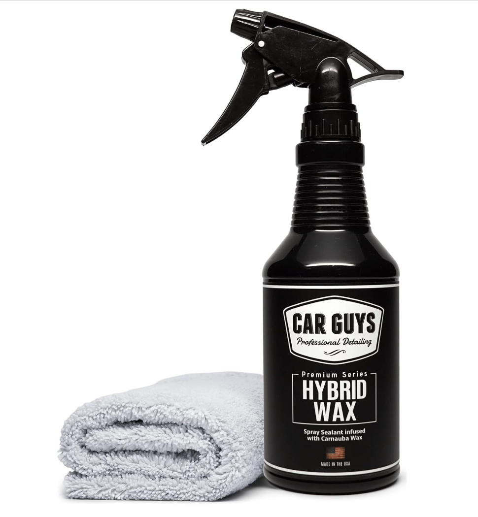 Hybrid Spray Wax | Advanced Car Wax | Long Lasting with towel