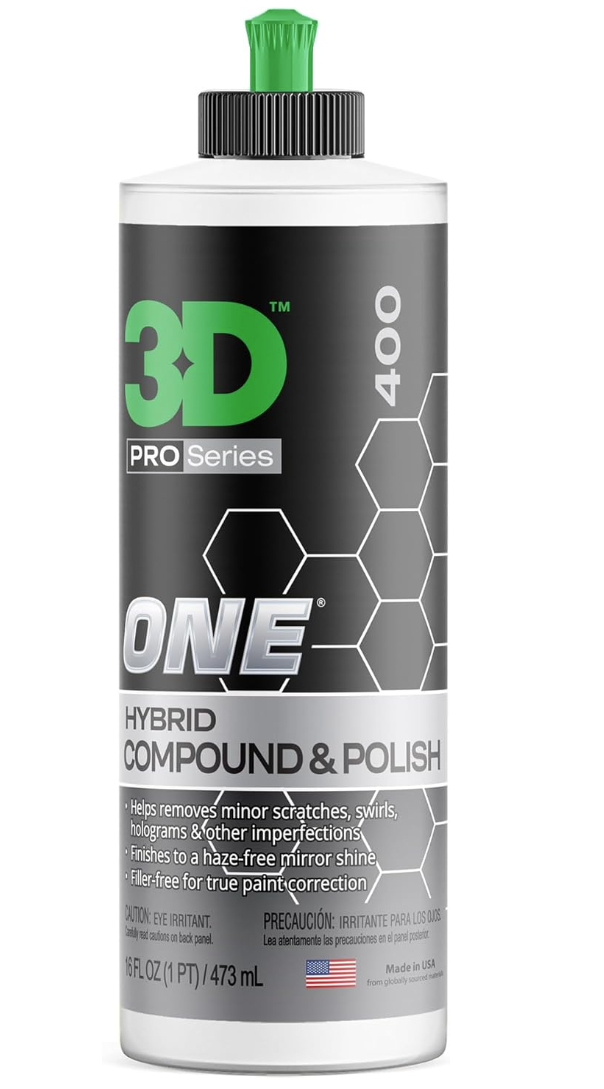 Car Scratch & Swirl Remover Rubbing Compound & Polish Buffing Compound