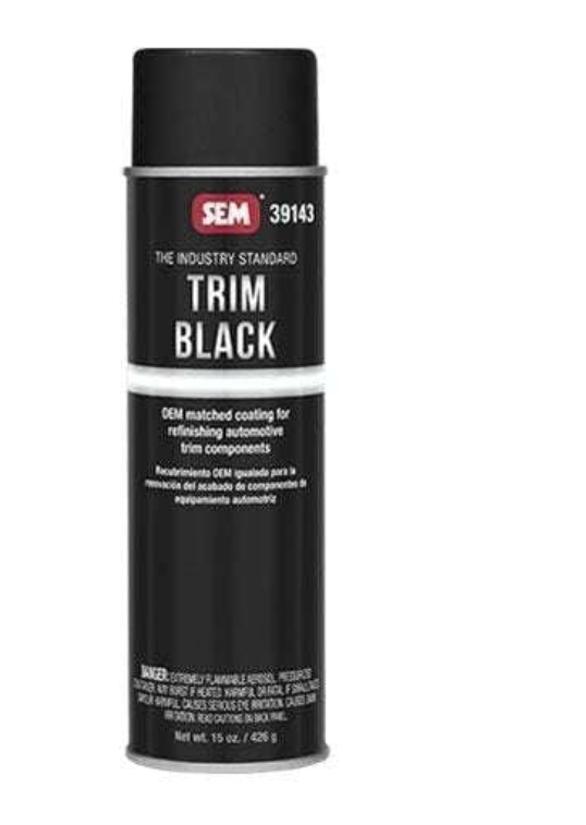 SEM® Trim Black 39143 Trim Paint, 15 oz 2 Cans