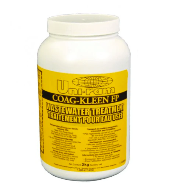 Uni-ram 102-8300 COAG-KLEEN FP Spray Gun Cleaner Powder, 2 kg Can