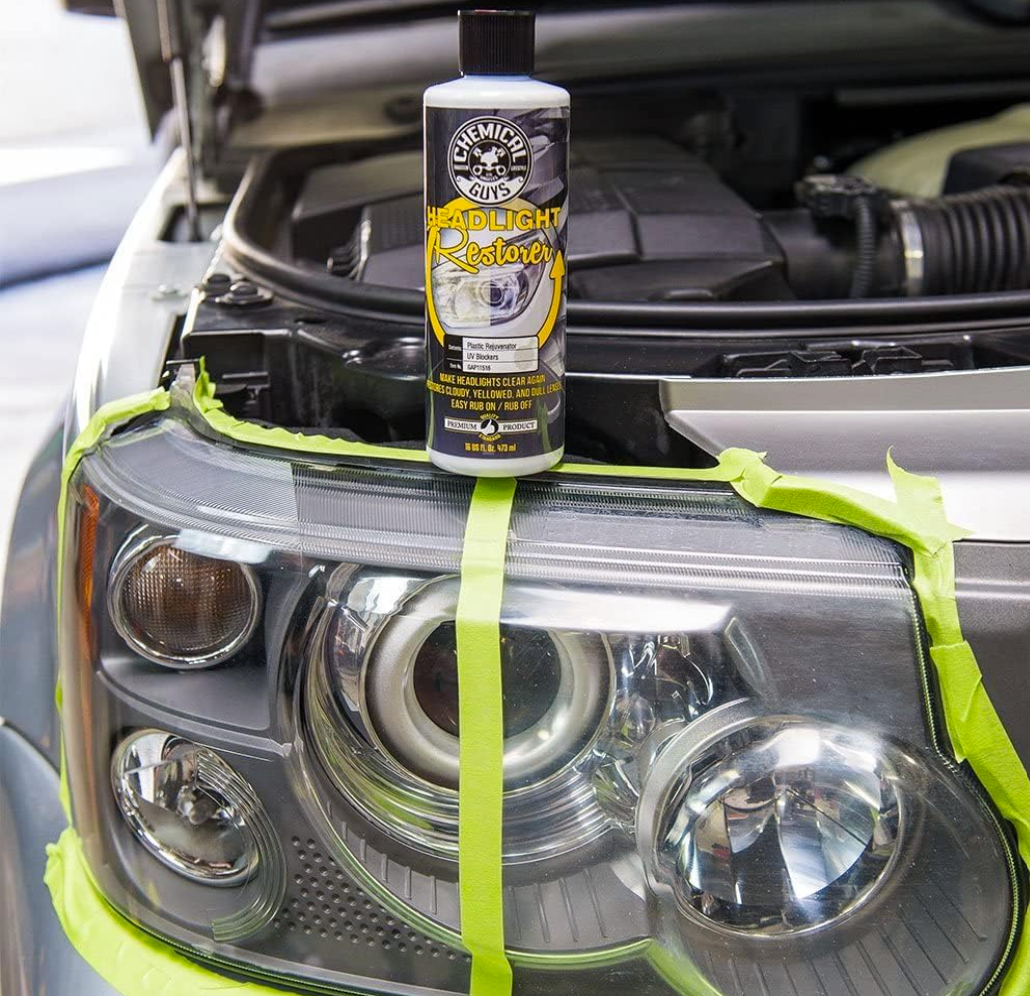Headlight Restore and Protect, (Great for Cars, Trucks, SUVs, RVs, Motorcycles, & More) 16 fl oz