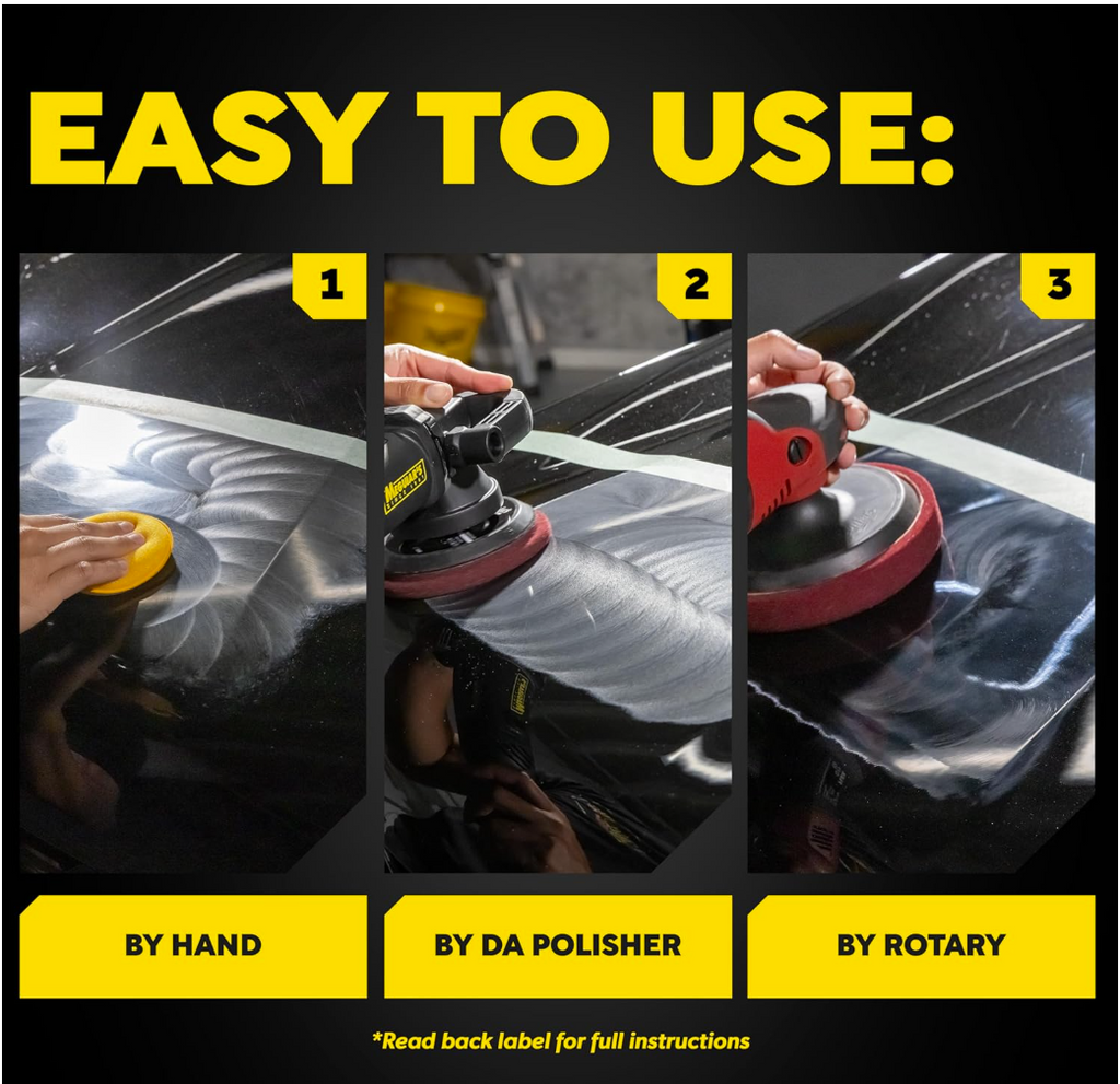 Ultra-Cut Compound, Car Rubbing Compound for Removing Scratches and Heavy Swirls While Adding Shine