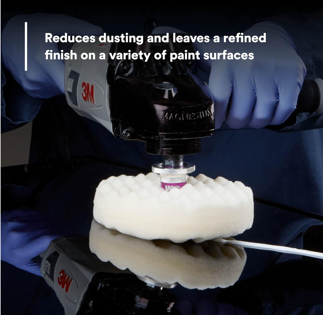 3M Rubbing Compound, 36060, Fast Cutting, High Performing, 1 qt (32 fl oz)