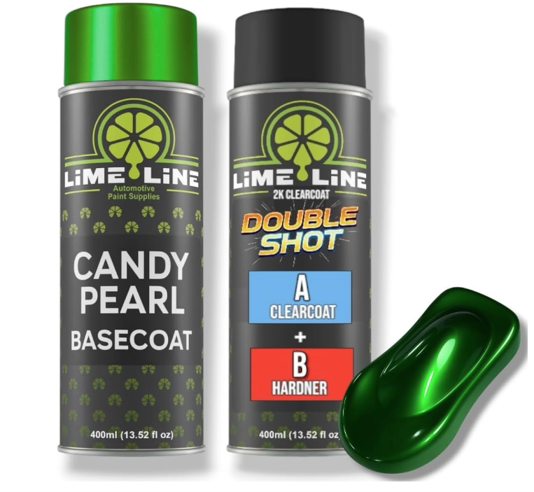 Organic Green Pearl Basecoat Aerosol Kit – Automotive Spray Paint, Includes 2K Clearcoat (Copy) (Copy) (Copy)
